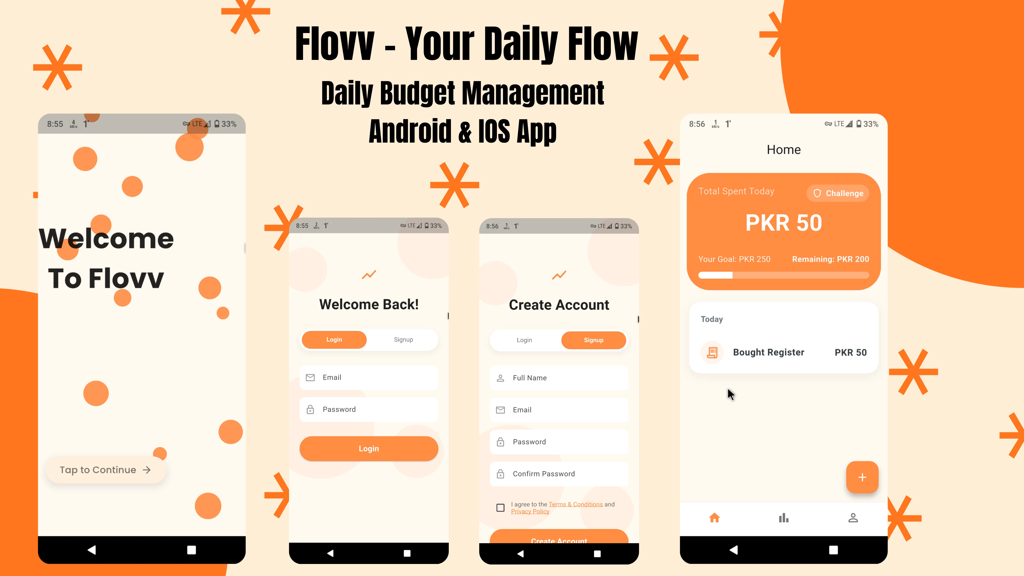 Flovv – Smart Daily Budget Manager